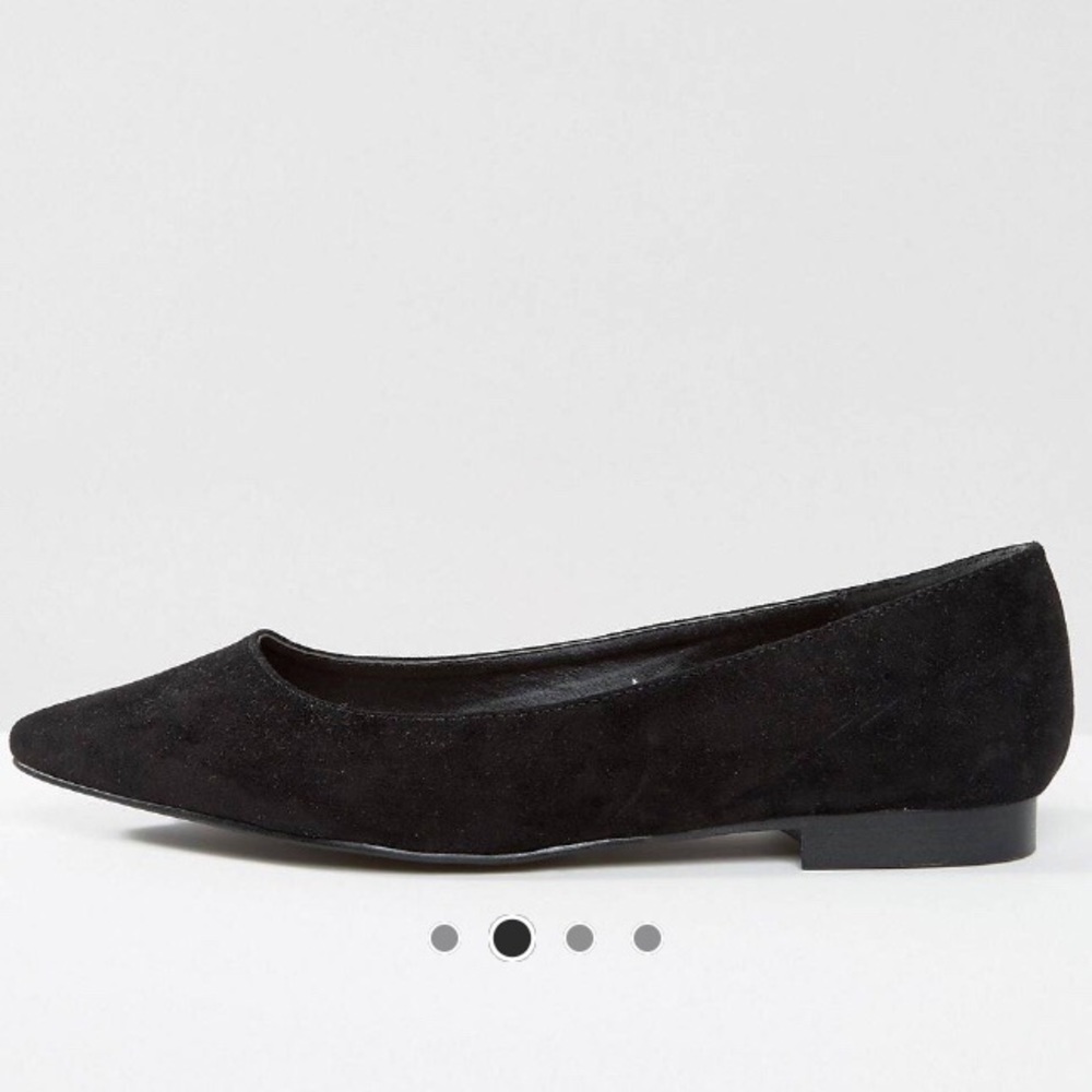 ASOS Wide Fit Lacey Ballet Flats